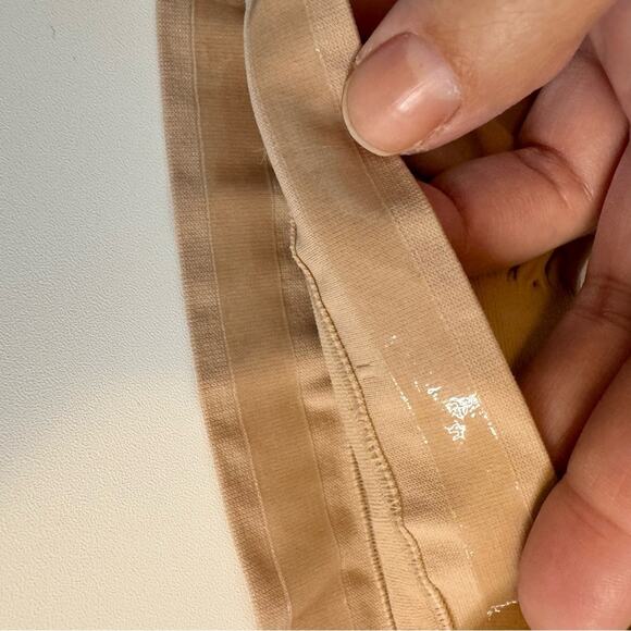 Skims Seamless Sculpt Stretch Wide Strap Bralette Bra Mica Brown XXS/XS NEW - Picture 10 of 11